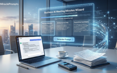 The Ultimate AI Meeting Minutes Generator: From Messy Notes to Professional Docs in Seconds